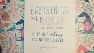 Quote Everything will be Okay