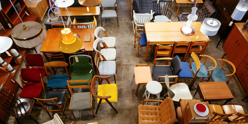 tips for secondhand shopping furniture store