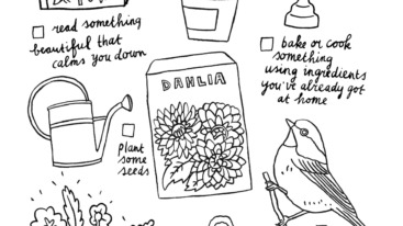 comforting coloring page tiny pleasures